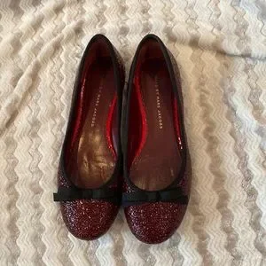 Marc Jacobs Purple Flats Size 37.5